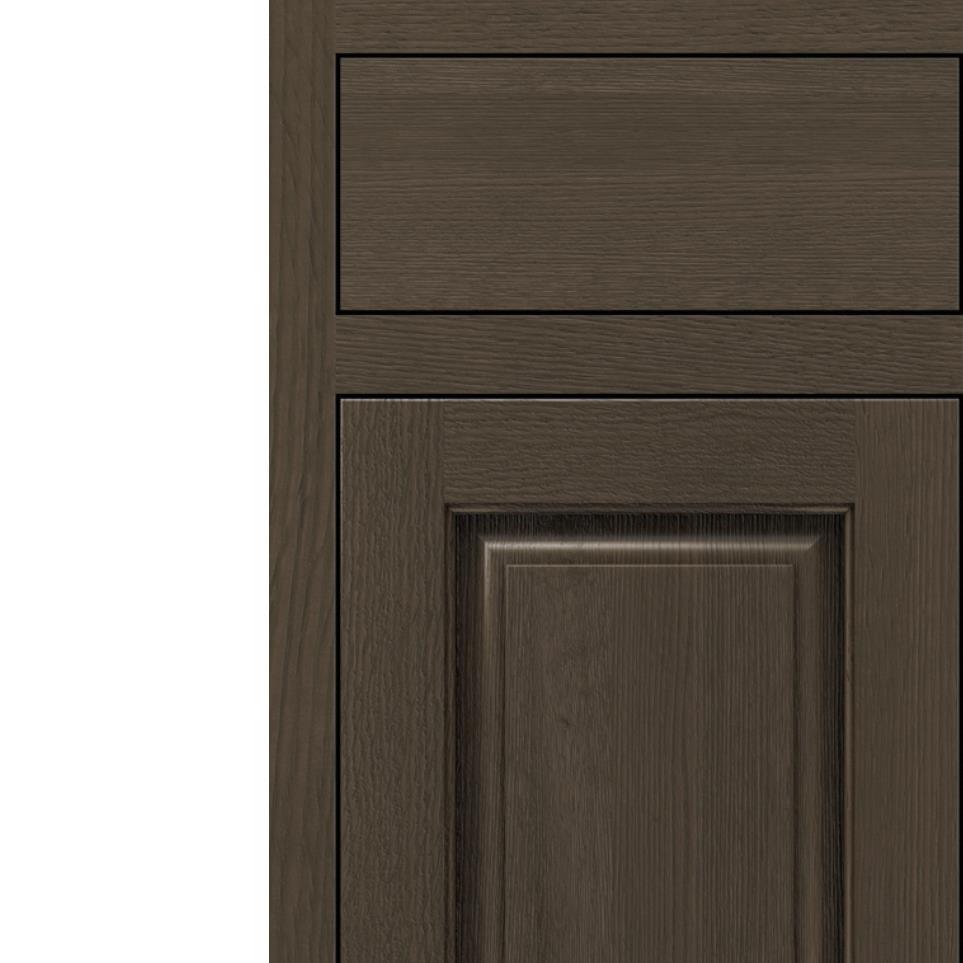 Inset Boulder Dark Finish Inset Cabinets