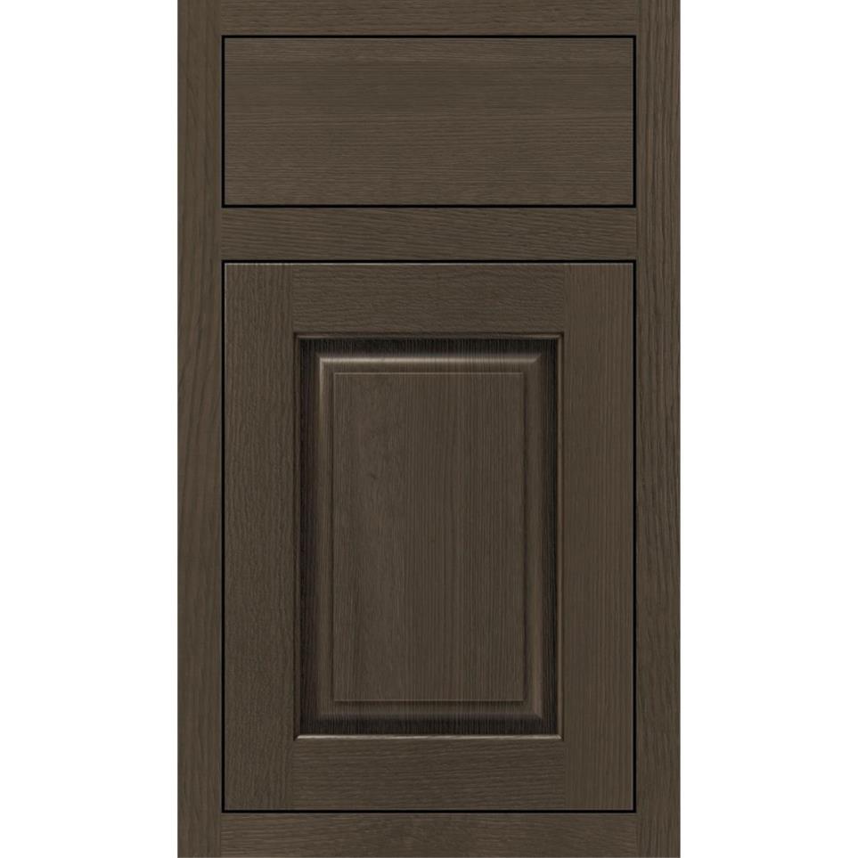 Inset Boulder Dark Finish Inset Cabinets