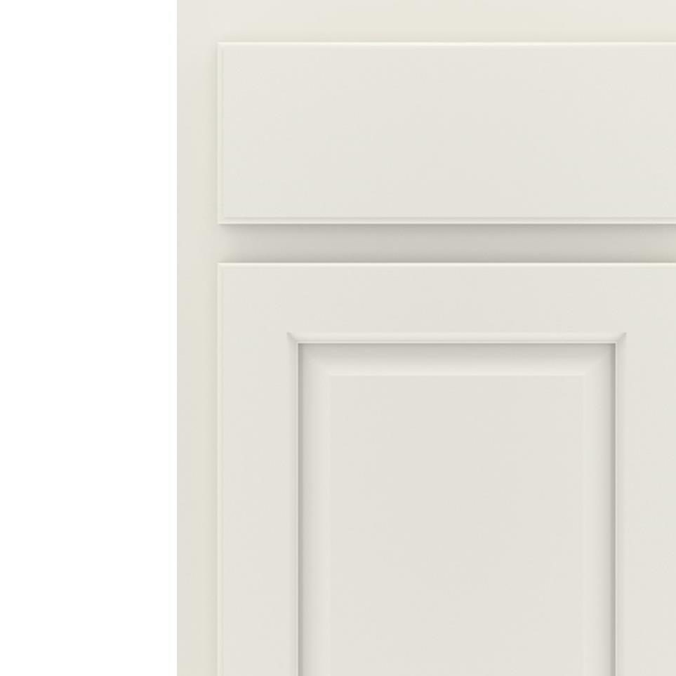 Square Icy Avalanche Paint - White Square Cabinets