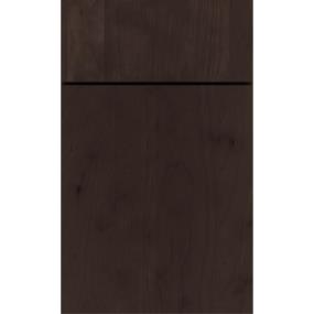 Slab Thatch Dark Finish Slab Cabinets