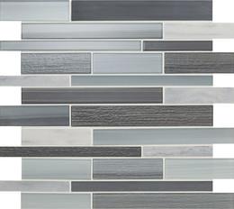 Mosaic Zen Glossy Gray Tile