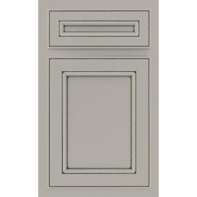 5 Piece Cloud Amaretto Creme Glaze - Paint 5 Piece Cabinets