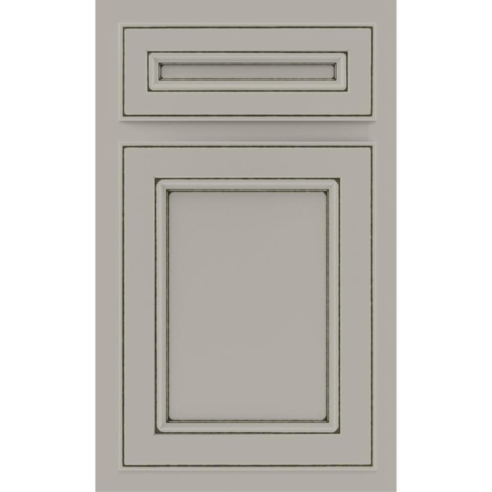 5 Piece Cloud Amaretto Creme Glaze - Paint 5 Piece Cabinets
