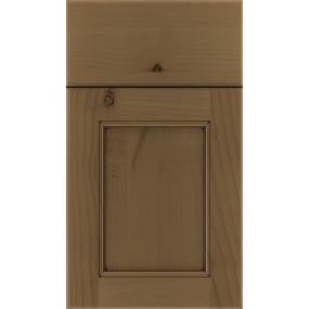 Square Frappe Mocha Glaze Glaze - Stain Square Cabinets