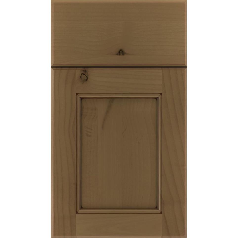 Square Frappe Mocha Glaze Glaze - Stain Square Cabinets