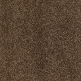 Textured Saxony Sleeping Bear Brown Carpet