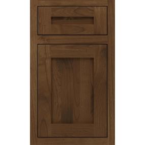 Square Mink Dark Finish Square Cabinets