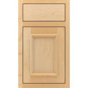 Square Natural Light Finish Square Cabinets