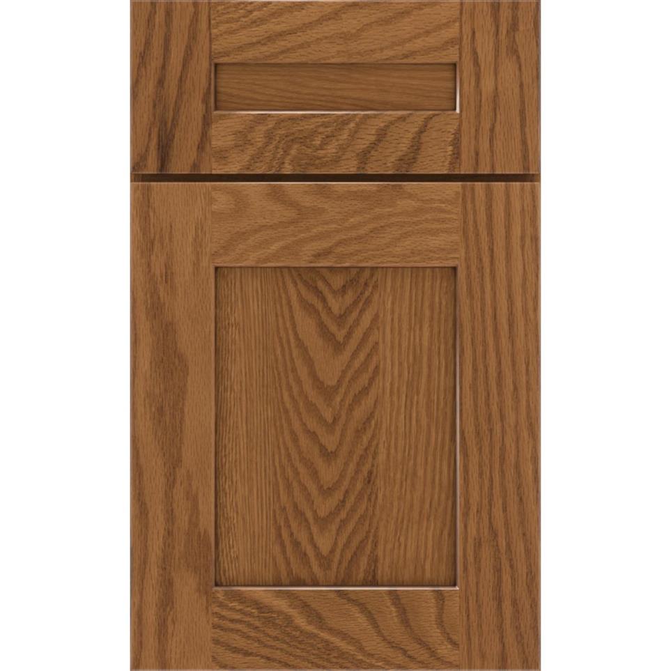 5 Piece Palomino Medium Finish 5 Piece Cabinets