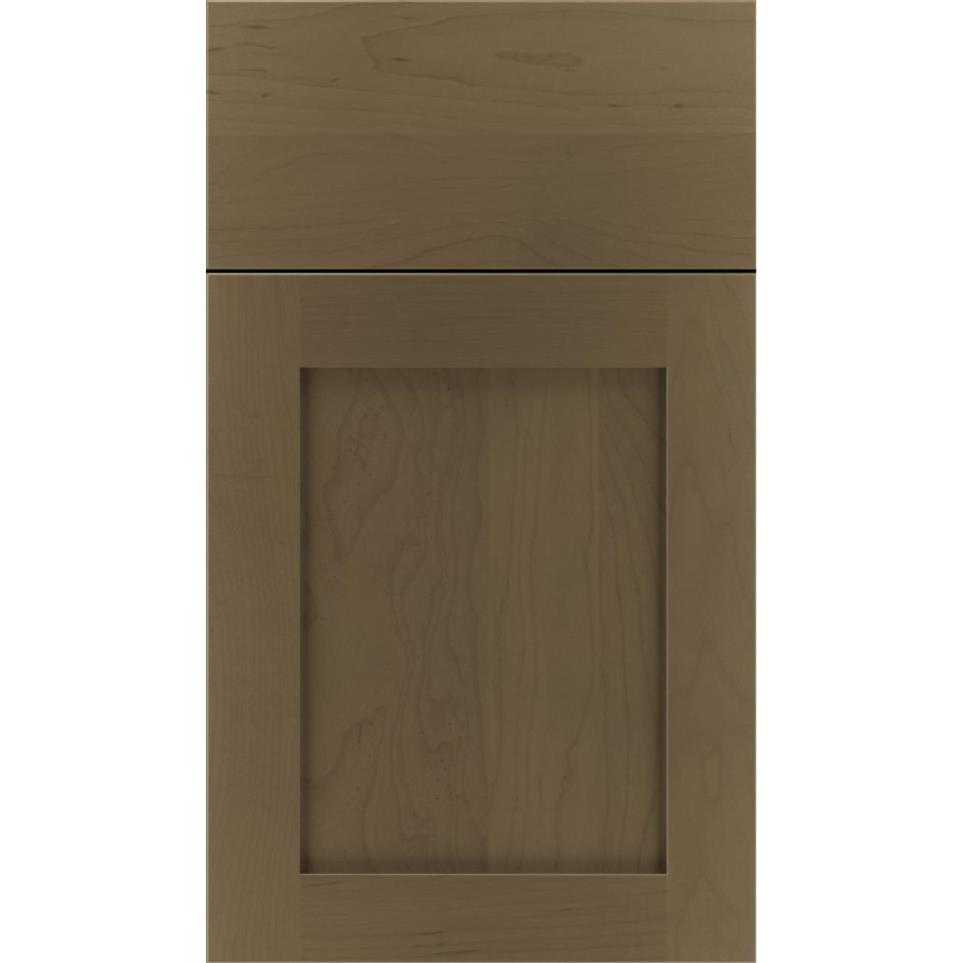 Square Cortado Medium Finish Square Cabinets