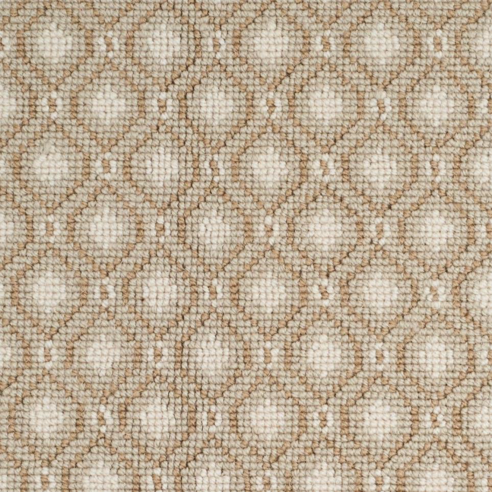 Woven White Sand Beige/Tan Carpet