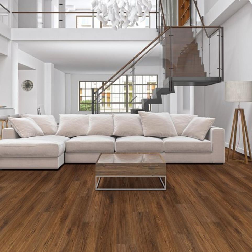 Tile Plank Fidalgo Oak Dark Finish Vinyl