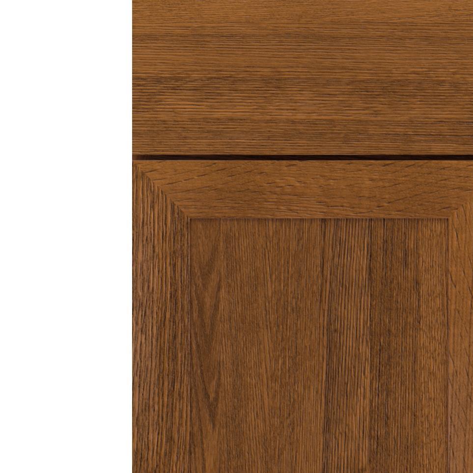 Square Single Malt Medium Finish Square Cabinets