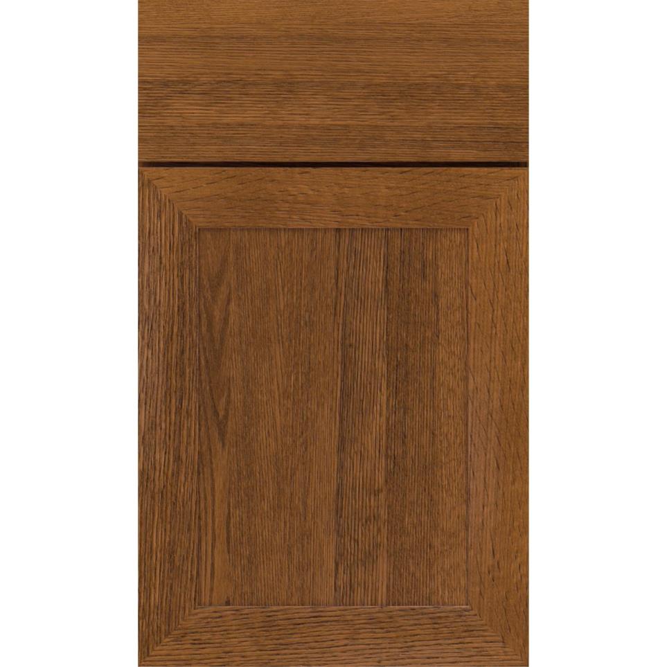 Square Single Malt Medium Finish Square Cabinets