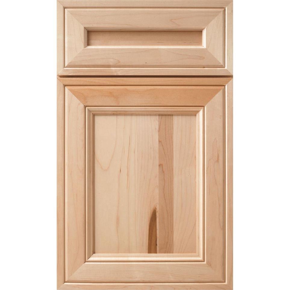 Square Natural Light Finish Square Cabinets