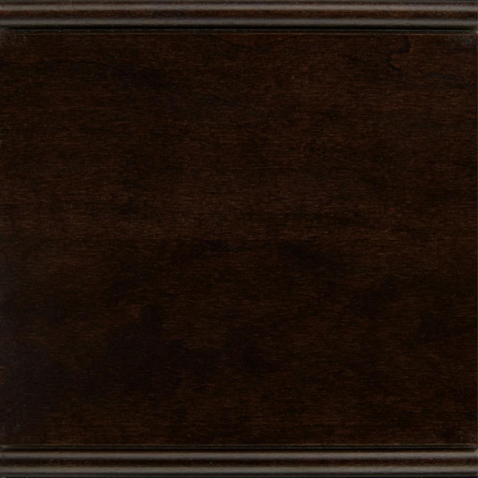 Square Espresso Dark Finish Square Cabinets