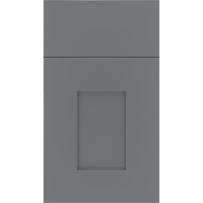 Square Cloudburst Paint - Grey Square Cabinets