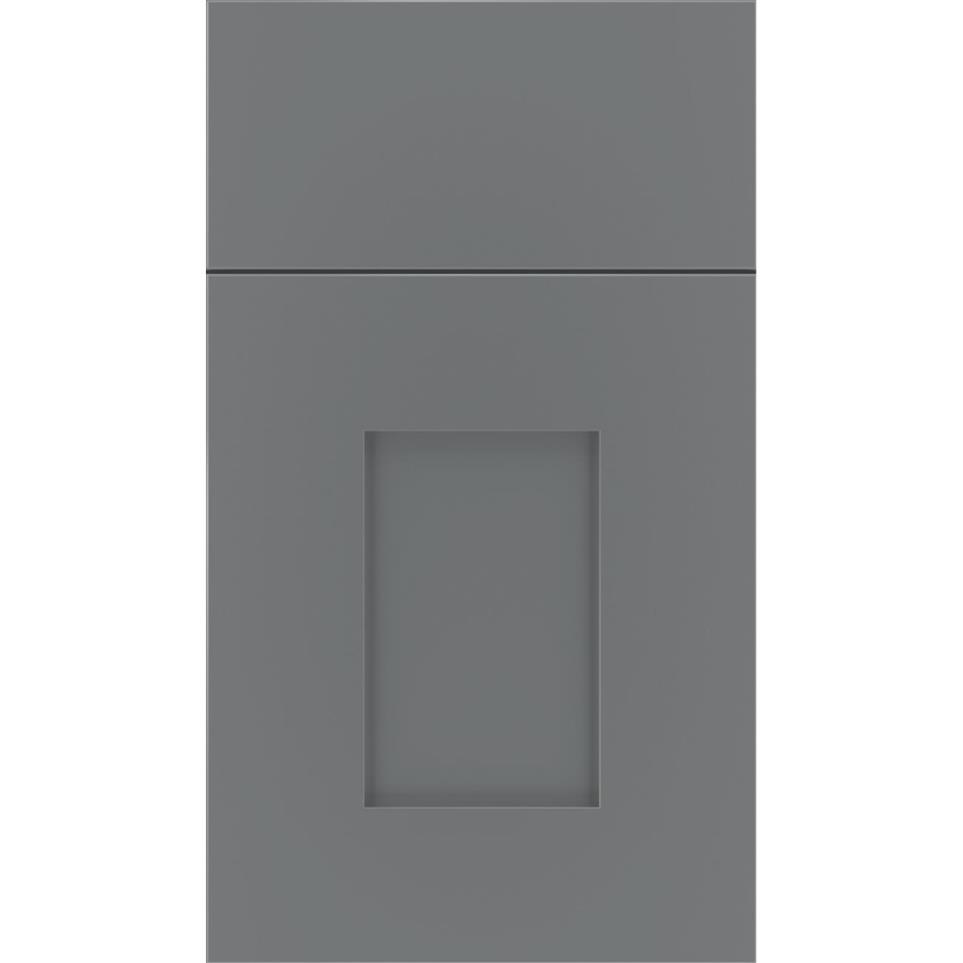 Square Cloudburst Paint - Grey Square Cabinets