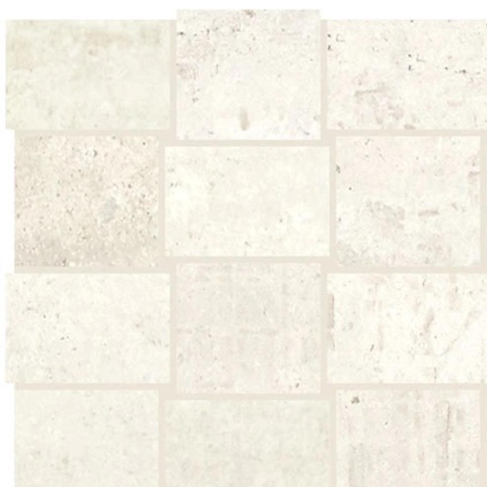 Mosaic Platinum White Matte White Tile