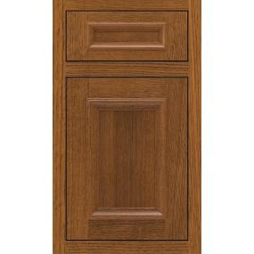 Square Suede Medium Finish Square Cabinets