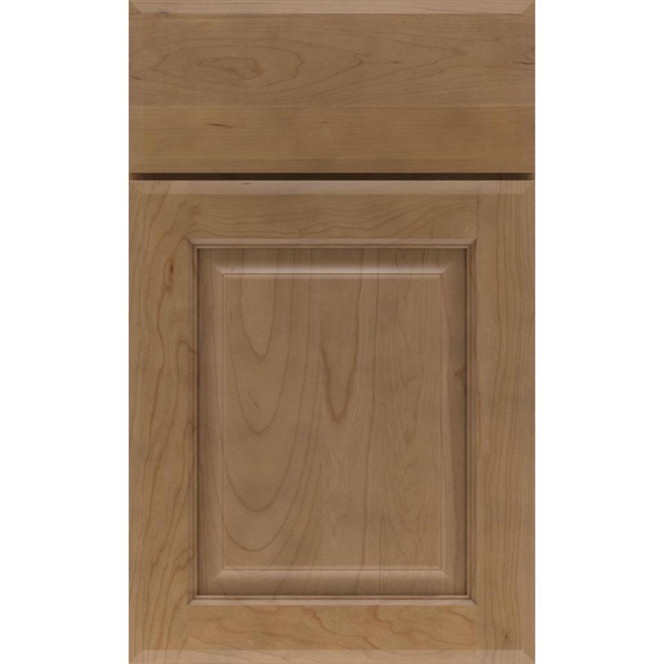 Square Buckskin Medium Finish Square Cabinets