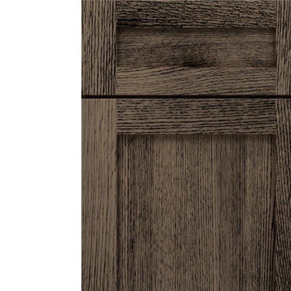 Square Cliff Relic Dark Finish Square Cabinets