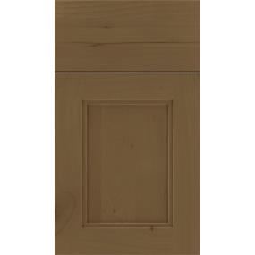 Square Frappe Medium Finish Square Cabinets