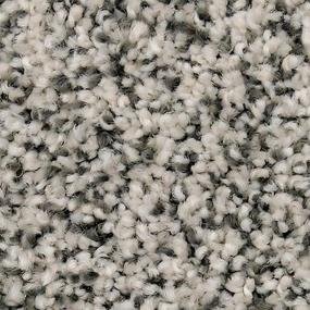 Textured Saxony Barely There Gray Carpet