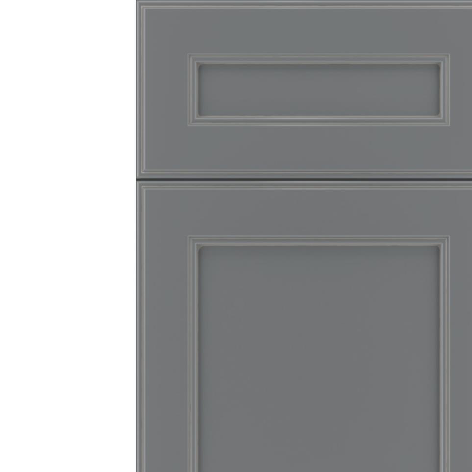 Square Cloudburst Pewter Glaze Glaze - Paint Square Cabinets