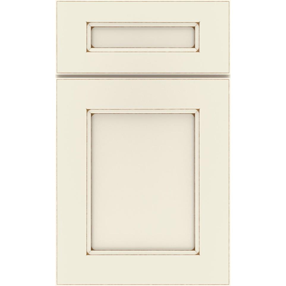 5 Piece Coconut Toasted Almond Glaze - Paint 5 Piece Cabinets