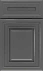 5 Piece Moonstone Amaretto Creme Paint - Grey 5 Piece Cabinets