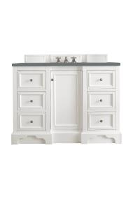 Base with Sink Top Bright White White Vanities