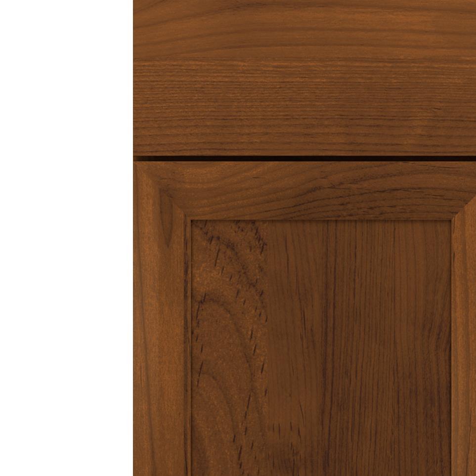 Square Single Malt Medium Finish Square Cabinets