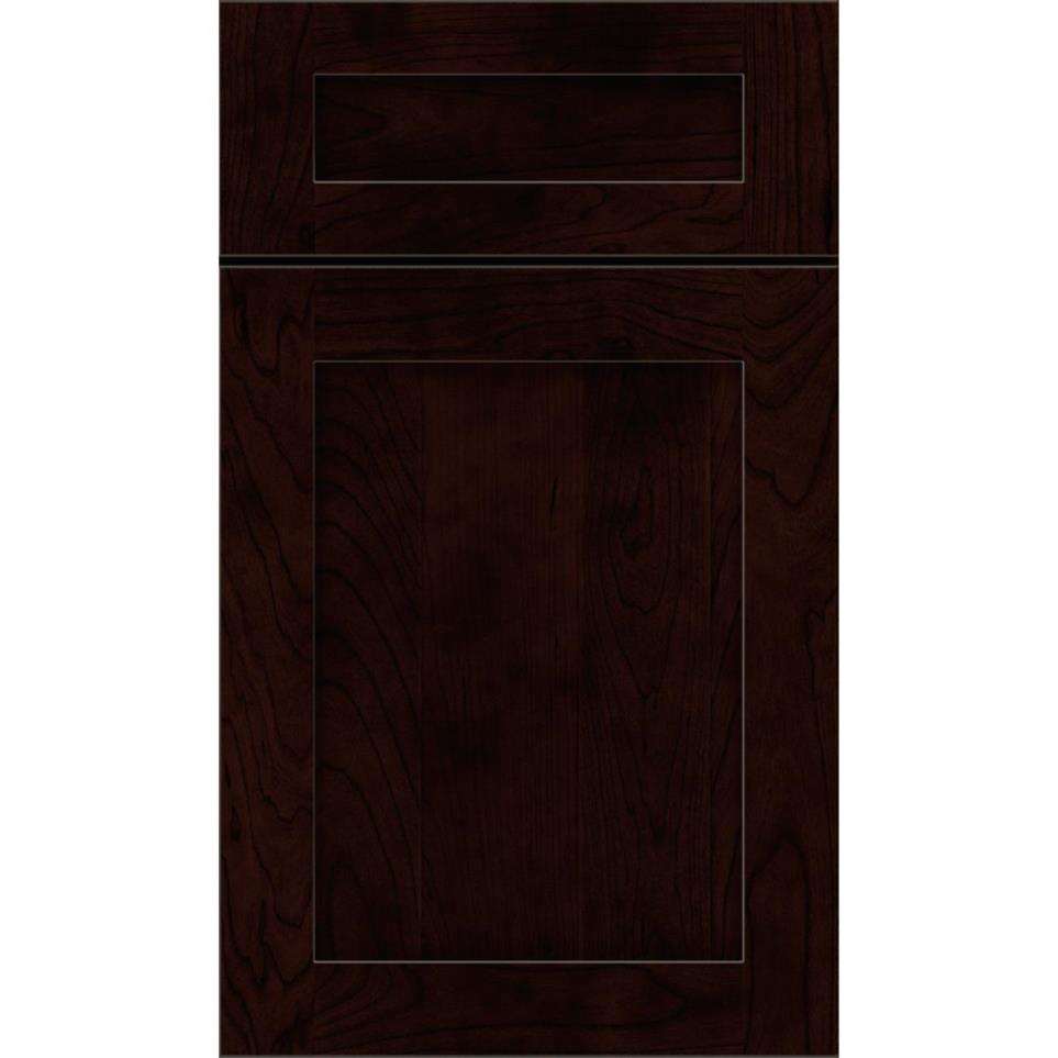 5 Piece Chocolate Dark Finish 5 Piece Cabinets