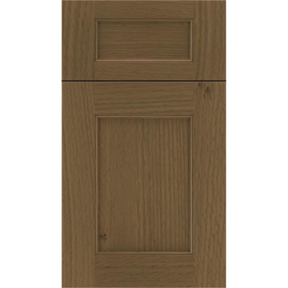 5 Piece Frappe Medium Finish 5 Piece Cabinets