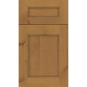 5 Piece Ginger Black Glaze Glaze - Stain 5 Piece Cabinets