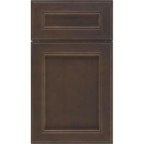 Square Thunder Dark Finish Square Cabinets