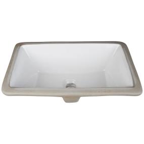 Bath White  Bathroom Sinks