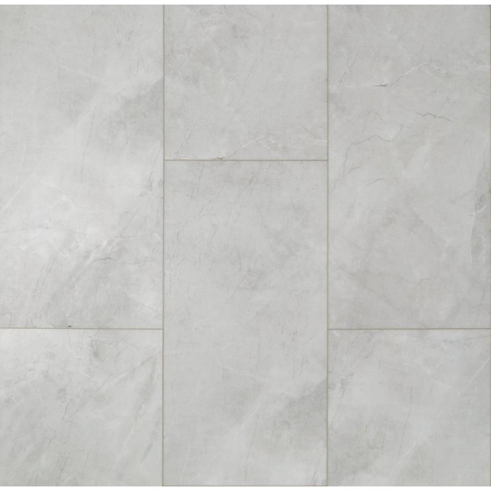 Tile Foussana Limestone Gray Vinyl