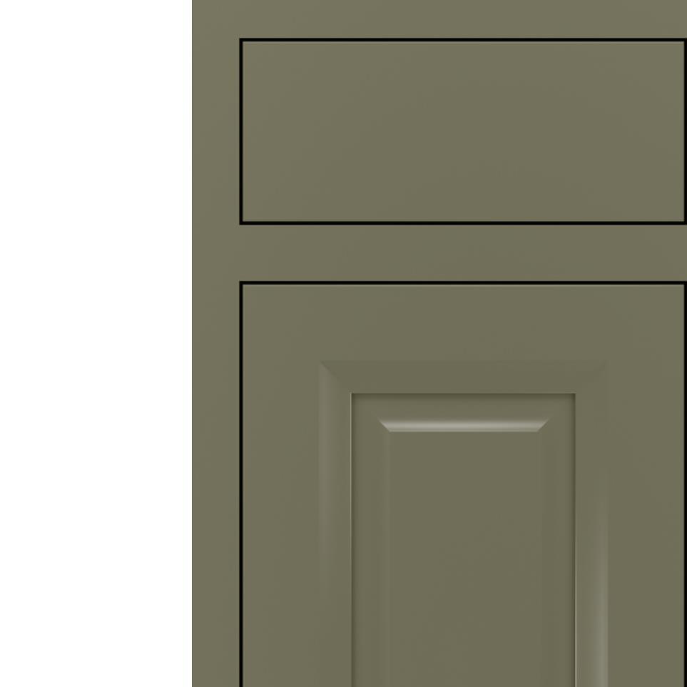 Square Sweet Pea Paint - Other Square Cabinets