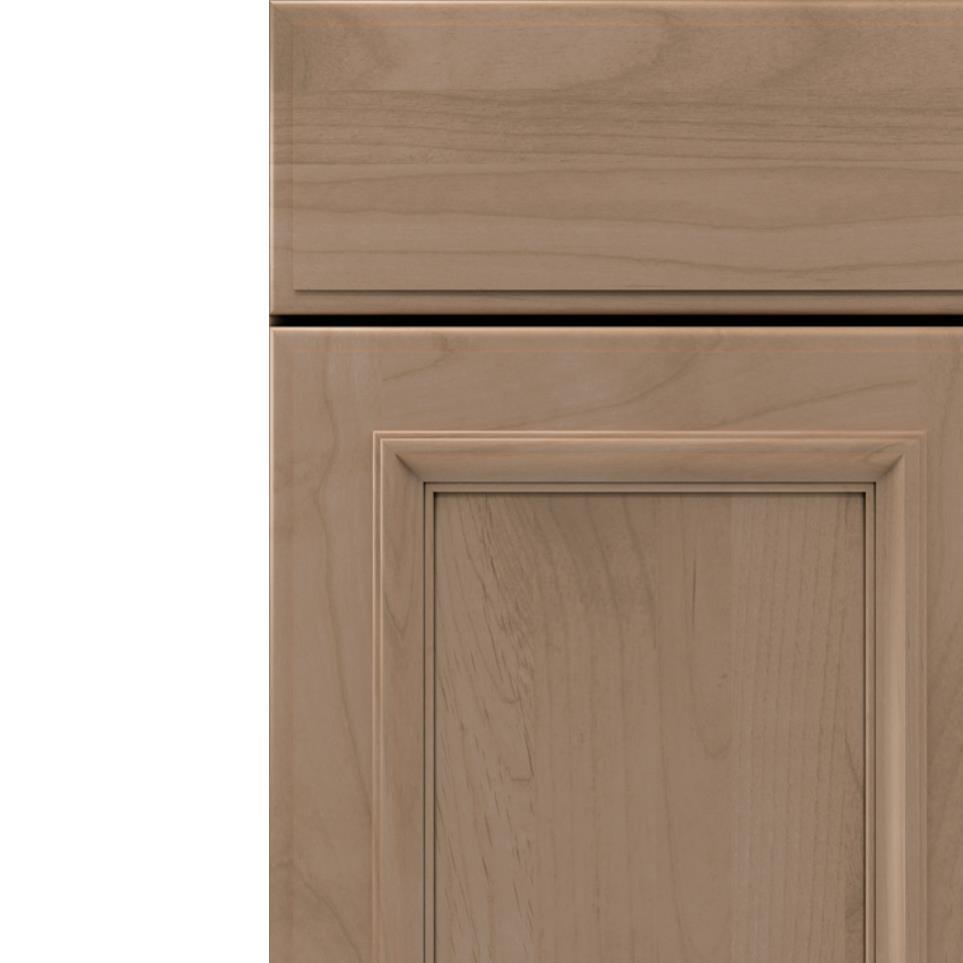 Square Boardwalk Light Finish Square Cabinets