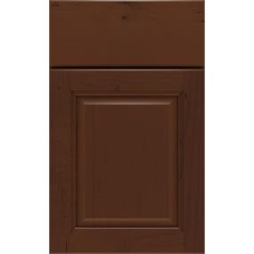 Square Chocolate Dark Finish Square Cabinets