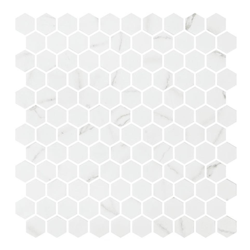 Mosaic Endless Calm White Tile