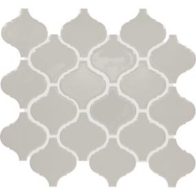 Mosaic Desert Gray Glossy Gray Tile