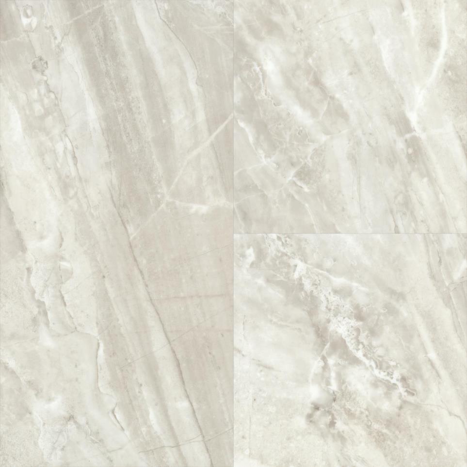 Tile Marble Haven White Vinyl