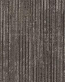 Multi-Level Loop Record Gray Carpet Tile