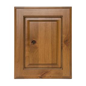 Square Nutcracker Medium Finish Square Cabinets