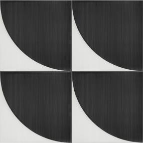 Tile Nero Convex Matte Black Tile