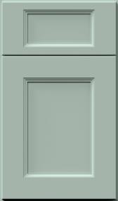 Square Sage Green Paint - Other Cabinets