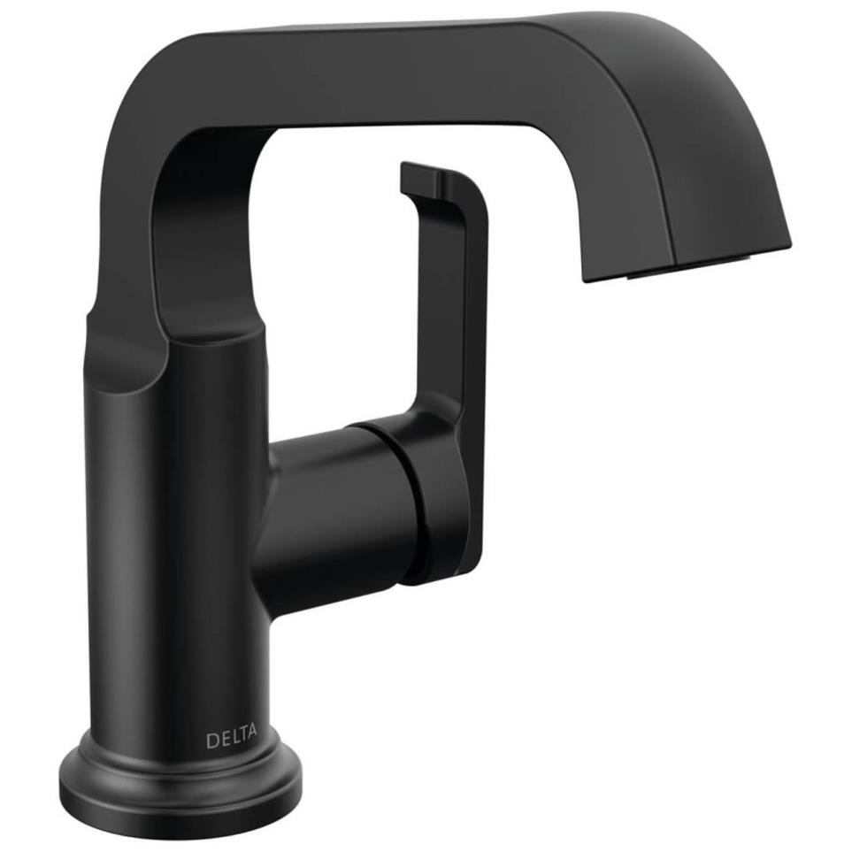 Bath Matte Black Black Faucets